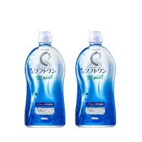 [2瓶装]日本乐敦清C3隐形眼镜美瞳护理液消毒大瓶滋润500ml