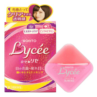 [日本直邮]ROHTO 乐敦 Lycee小红花小粉花眼药水缓解眼疲劳眼充血瘙痒*8ml