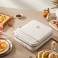 小熊（Bear）电饼铛家用迷你煎烤机早餐机烙饼机电饼铛小号烙饼锅底盘可拆双面悬浮加热 DBC-C14Q2