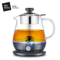 Miji\米技 HK-K018煮茶器高硼硅玻璃烧水壶蒸汽泡茶多功能养生壶办公室小型玻璃电水壶恒定保温壶