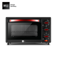 Miji\米技EO15LH 15升容量电烤箱家用烘焙多功能小型迷你型台式小电烤箱全自动烘焙100℃~230℃温度调节