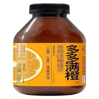 多多满橙香橙味柠檬茶500ml