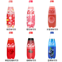 晃动蜂蜜玫瑰味可乐400ml(单瓶)