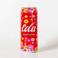 晃动水蜜桃味可乐听装325ml