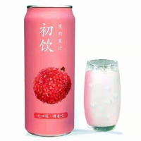 初饮复合荔枝汁果肉饮品500g