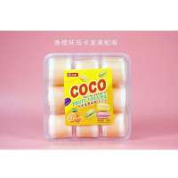 COCO马卡龙果汁卷(香橙)160g