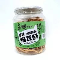阿西露南通原味猫耳酥300g