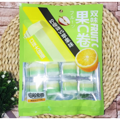 粤光宝香双味果c卷(柠檬味vs苹果味)92克