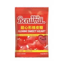 宝奴咪甜心形橡皮糖125g