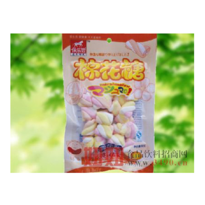 伯乐尝屁屁形棉花糖80g（葡萄）