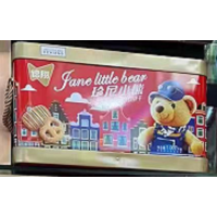 德翔长方盒珍尼小熊饼干1.007kg