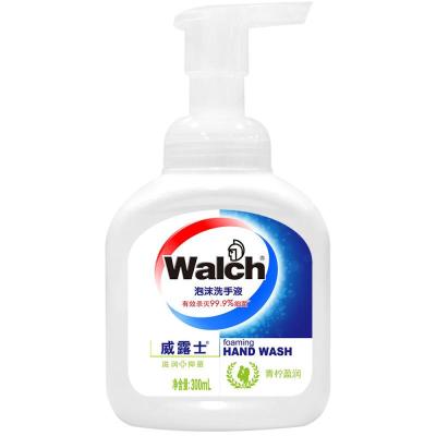 威露士(walch) 泡沫洗手液(青柠盈润) 300ml 家用儿童通用杀菌消毒