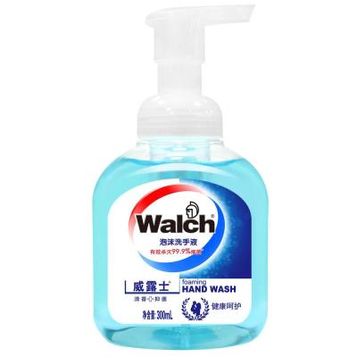 威露士(walch) 泡沫抑菌洗手液瓶装 (健康呵护) 300ml 家用儿童通用杀菌消毒
