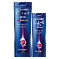 清扬洗发水男士去屑多效水润养护型洗发乳/露400+160ml
