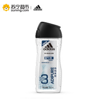 阿迪达斯男士香波沐浴露—劲纯表现250ml