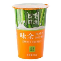 味全优酪乳果粒芦荟180g