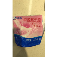 海河草莓味牛奶220ml