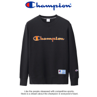 Champion冠军卫衣男女秋季新款圆领套头logo刺绣休闲上衣