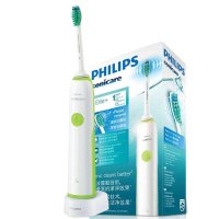飞利浦(Philips) 电动牙刷 HX3216/01 成人充电式 23000频次声波震动 智能计时呵护牙龈牙齿 浅蓝色