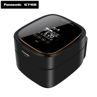 松下（Panasonic）3L（对应日标1L)电压力饭煲IH电磁加热家庭用电饭锅1-4人备长炭内锅可SR-AE101-K