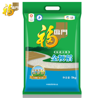 中粮福临门金粳稻大米5kg
