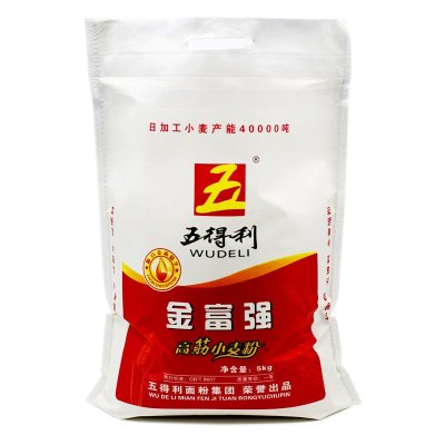 五得利金富强高筋小麦粉5kg