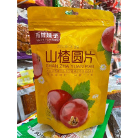 雨杭妹子山楂圆片150g