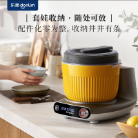 东菱(Donlim)DL-1349面食机[钛金灰]家用多功能面食机厨师机 全自动绞肉 揉面一体发酵打发和面机