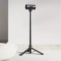 坚果投影(JMGO)投影仪落地伸缩支架家用免打孔升降支架便携易收纳4/1通用接口适配相机/补光镜等多种设备