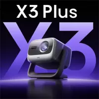 坚果投影(JMGO)X3 Plus投影仪三色激光家用护眼4K家庭影院客厅卧室投墙超高清手机投屏智能
