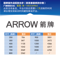 箭牌 单排 室外店招发光字-云创标识(需联系商家修改价格)