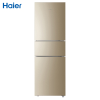 海尔(Haier)冰箱BCD-216WMPT 三门家用风冷无霜节能超薄电冰箱三开门中门软冻净味216升