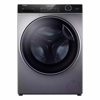 海尔(Haier)XQG100-BD14126L纤美10公斤全自动滚筒洗衣机纤薄变频家用双喷淋智能投放纤薄速洗