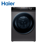 海尔(Haier)10KG智能投放滚筒洗衣机G100228HBD12S 家用大容量洗烘一体直驱变频洗衣机带烘干微蒸空气洗