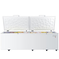 海尔(Haire)BC/BD-829HEZ冰柜家用商用冷藏冷冻保鲜冷柜卧式大容量一机多用顶开门