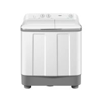 海尔(Haier) XPB120-729S 12公斤大容量半自动双缸洗衣机移动脚轮 超大容量 可洗薄被子