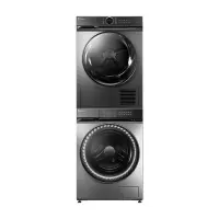 小天鹅TG100RFTEC-T61C+TH100-H36WT洗衣机热泵式烘干机洗烘套装