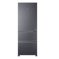 海尔(Haier)BCD-275WLHI375N1 三门冰箱 彩晶玻璃外观 干湿分储 全温区变温 家用电冰箱