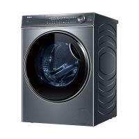 海尔(Haier)XQG100-B14376LU1 洗衣机全自动家电光等离子10公斤磁悬浮一键智慧洗滚筒洗衣机