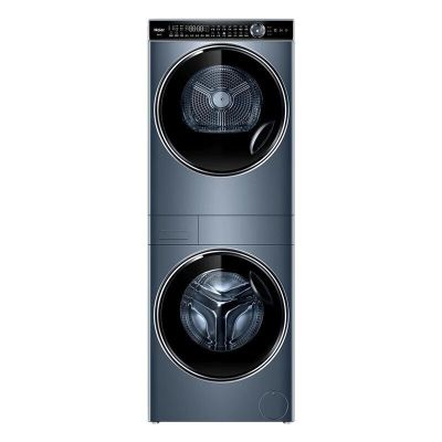 海尔(Haier)H9Y12BLD12U1 叠黛和美洗烘套装 12Kg精华洗极净全自动洗衣机+12Kg家用热泵烘干机组合