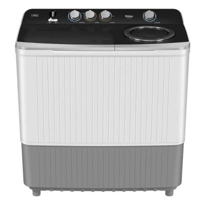 海尔(Haier)XPB150-828S 15公斤大容量家用半自动双缸双桶搅拌波轮强劲动力喷淋漂洗洗衣机