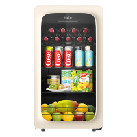 海尔 LC-92LH9EY1 冰吧小型92升元气时尚客厅冷藏柜茶叶红酒饮料柜