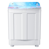 海尔(Haier)XPB100-178S 双缸双桶洗衣机双电机10公斤大容量家用半自动双缸洗衣机老式出租房家用