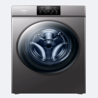 海尔(Haier)XQG100-B06 10KG滚筒洗衣机全自动变频节能一级能效省电省水防生锈可视速溶窗除螨洗+羽绒洗