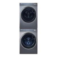 海尔(Haier) XQG100-BD14376LU1+EHGS100176XSU1新纤美精华洗烘套装