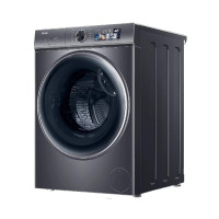 海尔(Haier)XQG100-HBD1266全自动滚筒洗衣机 10公斤大容量家用直驱变频智能投放晶彩大屏巴氏除菌顽渍洗