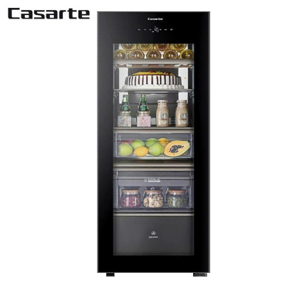 卡萨帝(Casarte)LC-172WBU1 卡萨帝172升红酒柜办公室茶叶柜母乳冰箱保鲜柜冰吧家用冰柜水果饮料