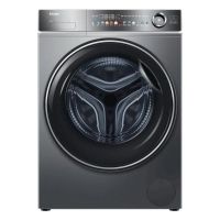 海尔(Haier)XQG100-BD14356L 10公斤滚筒洗衣机直驱变频智能投放 精华洗2.0 超薄 平嵌设计