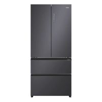 海尔(Haier)BCD-502WGHFD14SJU1 冰箱法式四开门502L容量零距离嵌入风冷变频干湿分储