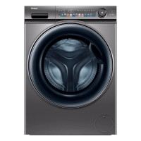 海尔 (Haier) EG100HMAXSL6U1 滚筒洗衣机 海尔家用不锈钢全自动变频洗衣机10KG容量一级能效